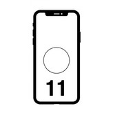 Smartphone Apple iPhone 11 128GB/ 6.1'/ Blanco