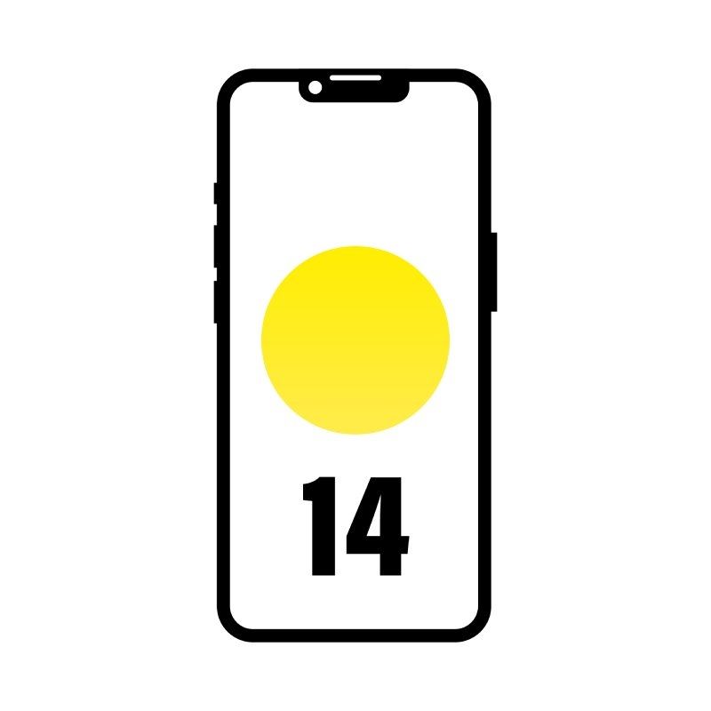 Smartphone Apple iPhone 14 128Gb/ 6.1'/ 5G/ Amarillo - Ítem
