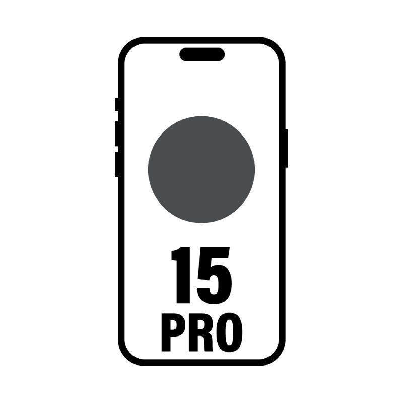 Smartphone Apple iPhone 15 Pro 256Gb/ 6.1'/ 5G/ Titanio Negro