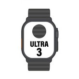 Apple Watch Ultra 3/ GPS/ Cellular/ 49mm/ Caja Titanio Negro/ Correa Ocean Negra
