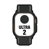 Apple Watch Ultra 2/ GPS/ Cellular/ 49mm/ Caja de Titanio Negro/ Correa Loop Trail Negro M/L