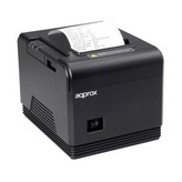 Impresora de Tickets Approx appPOS80AM/ Térmica/ Ancho papel 80mm/ USB-RS232/ Negra