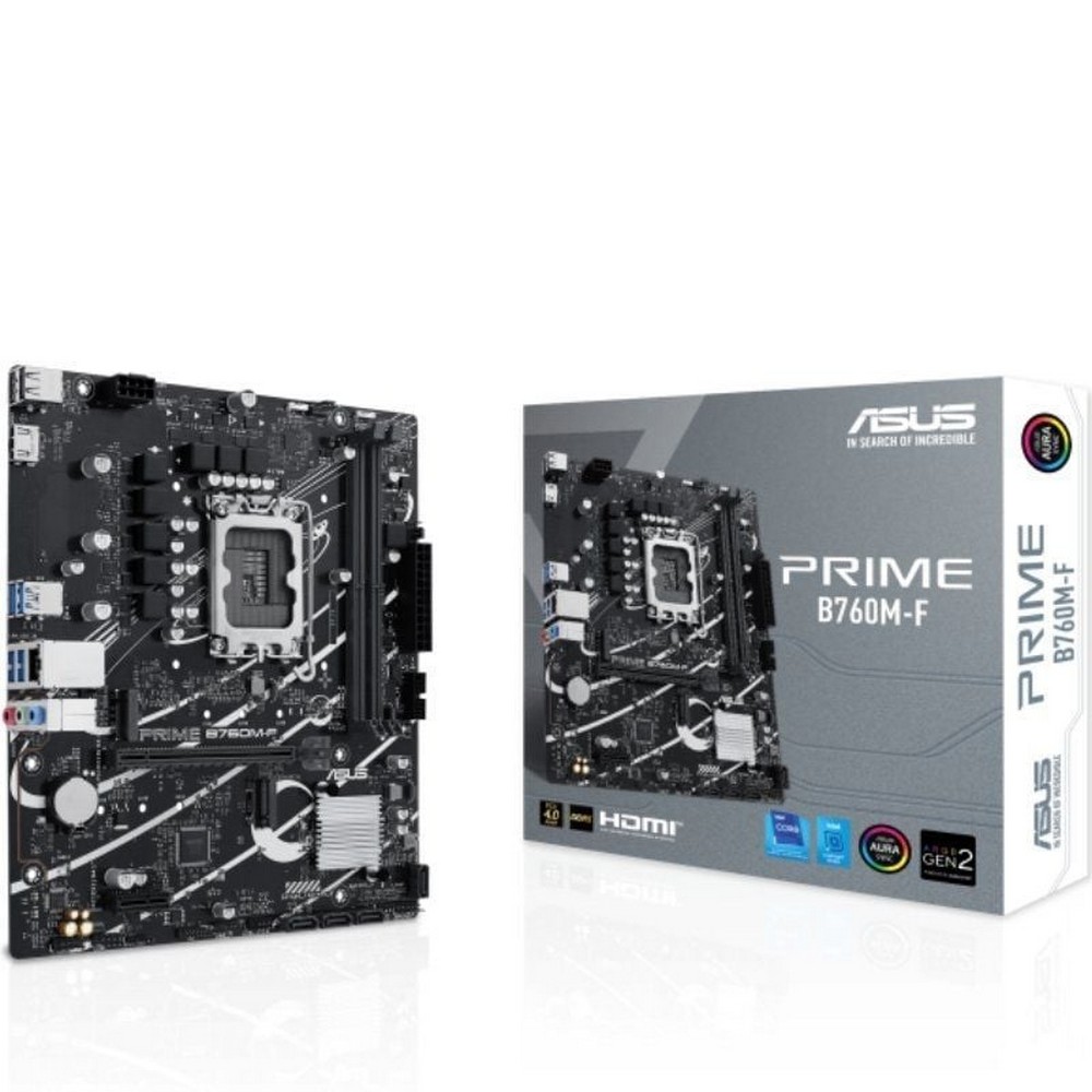 Placa Base Asus PRIME B760M-F Socket 1700/ DDR5/ PCIe 4.0/ Micro ATX