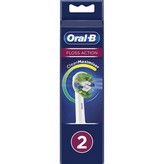 Cabezal de Recambio Braun para cepillo Braun Oral-B Floss Action/ Pack 2 uds