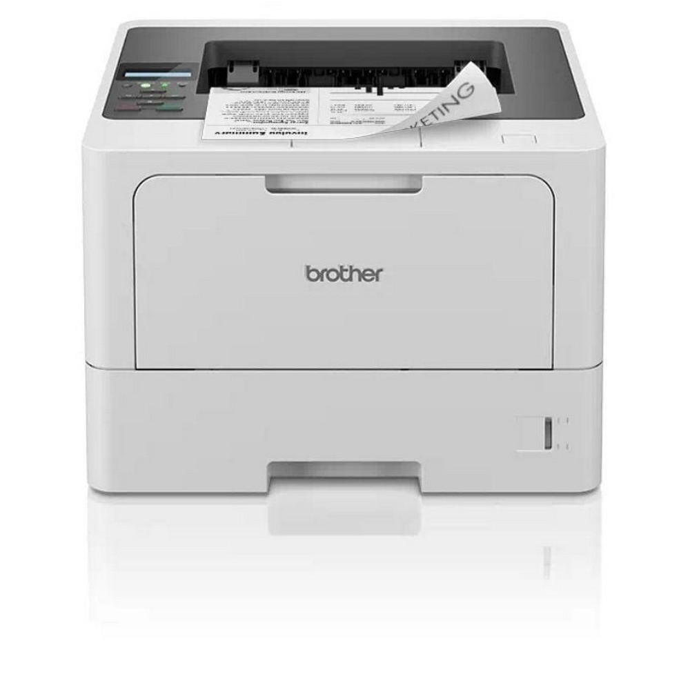 Impresora Láser Monocromo Brother HL-L5210DN Dúplex/ Blanca