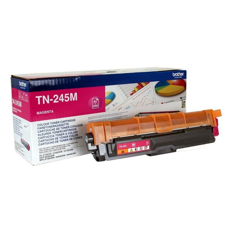 Tóner Original Brother TN-245M Alta Capacidad/ Magenta - Ítem