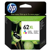 Cartucho de Tinta Original HP nº62 XL Alta Capacidad/ Tricolor