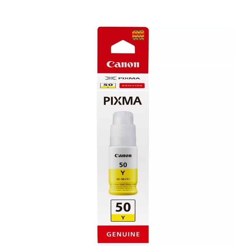 Botella de Tinta Original Canon GI-50/ Amarillo - Ítem