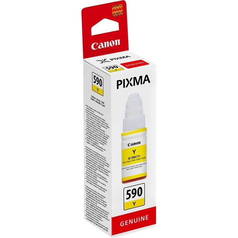 Botella de Tinta Original Canon GI-590/ Amarilla - Ítem