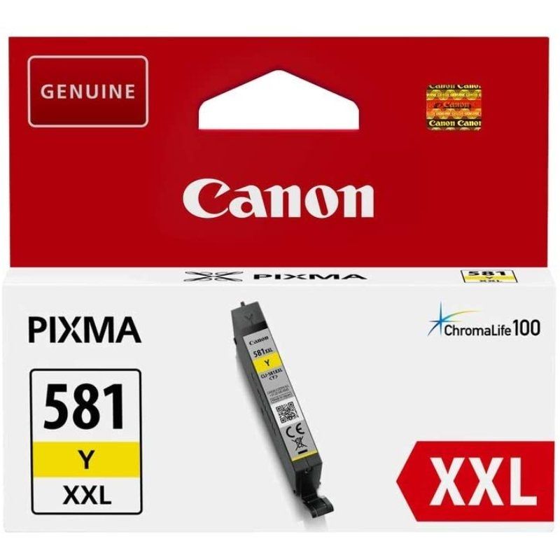 Cartucho de Tinta Original Canon CLI-581XXL Alta Capacidad/ Amarillo - Ítem