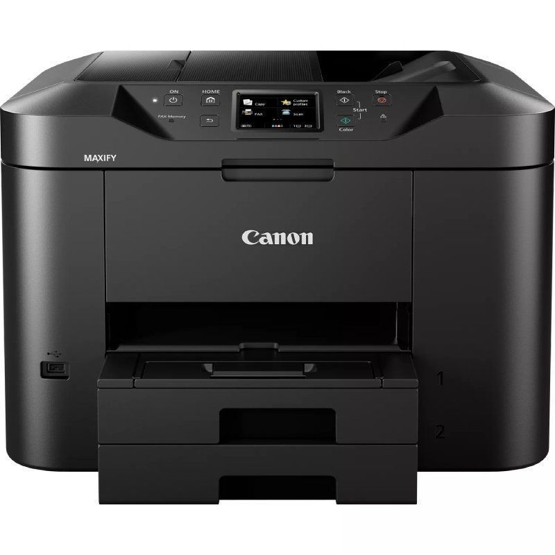 Multifunción Canon MAXIFY MB2750 WiFi/ Fax/ Dúplex/ Negra