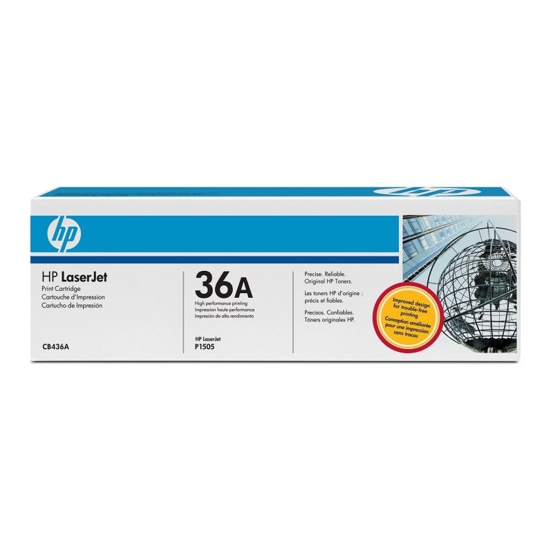 Tóner Original HP nº36A/ Negro - Ítem