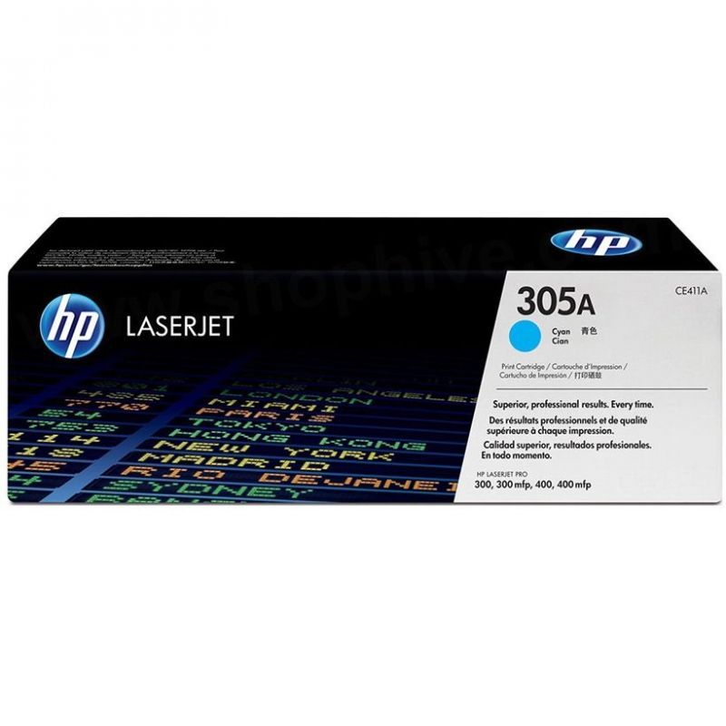 Tóner Original HP nº305A/ Cian - Ítem