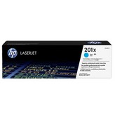 Toner Original HP nº201X XL Alta Capacidad/ Cian