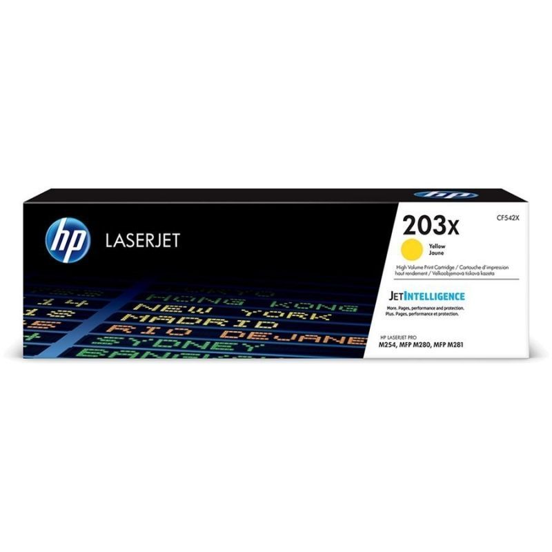 Tóner Original HP nº203X XL Alta Capacidad/ Amarillo - Ítem