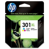 Cartucho de Tinta Original HP nº301 XL Alta Capacidad/ Tricolor