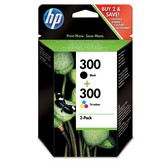 Cartucho de Tinta Original HP nº300 Multipack/ Negro/ Tricolor