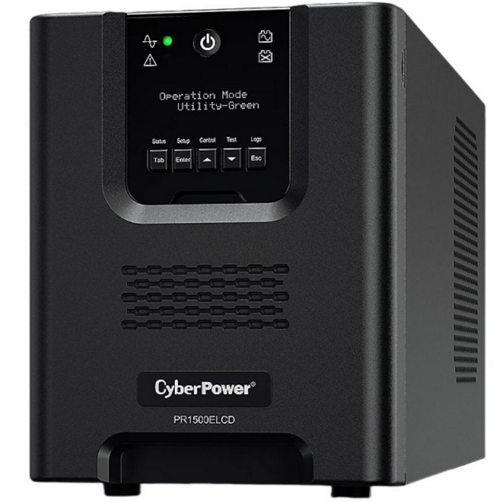 SAI Línea Interactiva Cyberpower PR1500ELCD/ 1500VA-1350W/ 8 Salidas/ Formato Torre