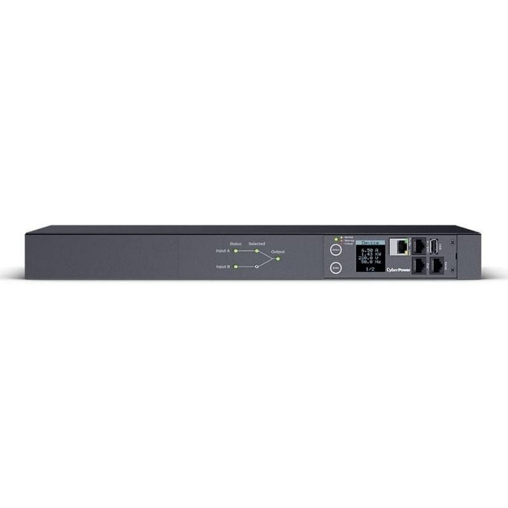 Unidad de Distribución para Alimentación Cyberpower PDU44005/ 16A/ 8x IEC C13 - 2x IEC C19/ Formato Rack 1U