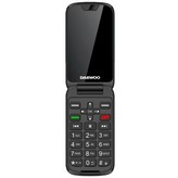 Teléfono Móvil Daewoo DW8005 para Personas Mayores/ 4G/ Negro
