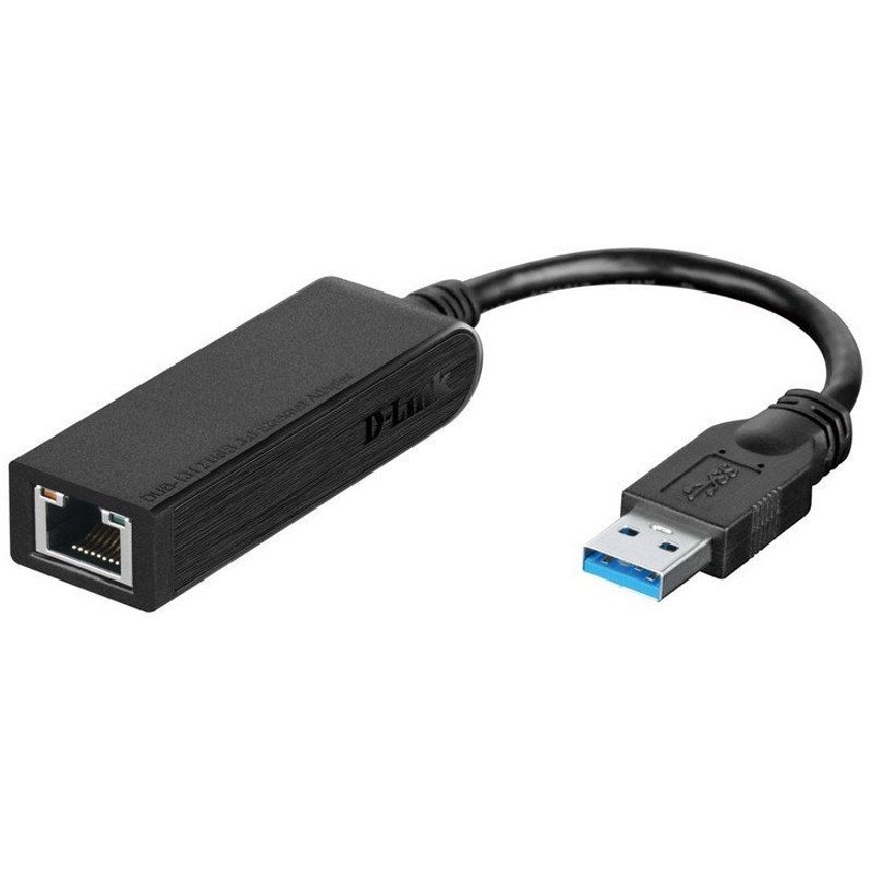 Adaptador USB 3.0 - RJ45 D-Link DUB-1312/ 1000Mbps