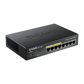 Switch D-Link DGS-1008P 8 Puertos/ RJ-45 Gigabit 10/100/1000/ PoE