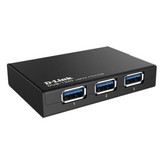 Hub USB 3.0 con Alimentación Externa D-Link DUB-1340/ 4xUSB