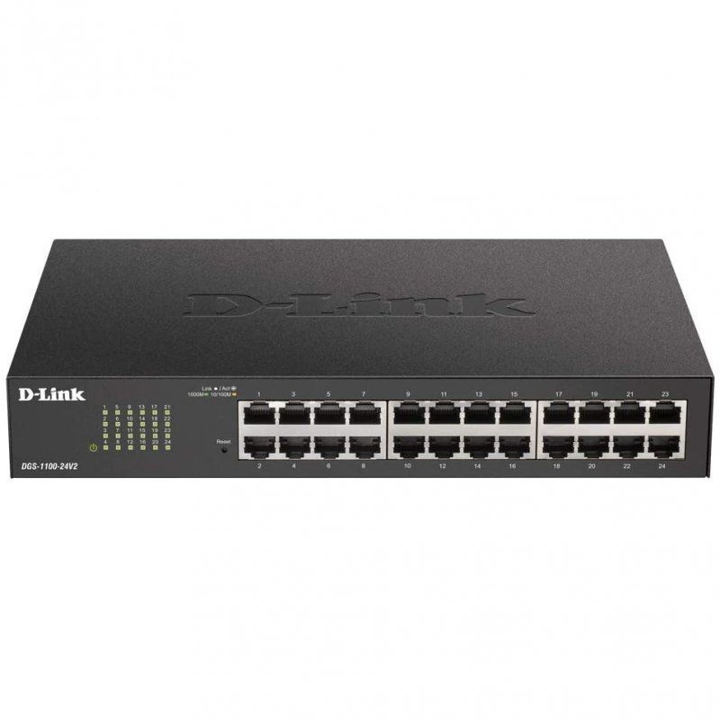 Switch Gestionable D-Link DGS-1100-24V2 24 Puertos/ RJ-45 Gigabit 10/100/1000 - Ítem