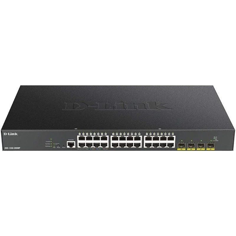 Switch Gestionado D-Link Smart DGS-1250-28XMP 28 Puertos/ RJ-45 10/100/1000 PoE/ SFP - Ítem