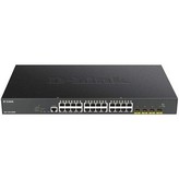 Switch Gestionado D-Link Smart DGS-1250-28XMP 28 Puertos/ RJ-45 10/100/1000 PoE/ SFP