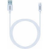 Cable USB 3.0 Tipo-C Duracell USB5031W/ USB Tipo-C Macho - USB Macho/ 1m/ Blanco