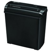 Destructora Fellowes P-25S/ Corte en Tiras de 7mm/ Negra