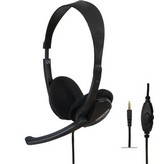 Auriculares Fonestar HOME-35 con Micrófono/ Jack 3.5/ Negros