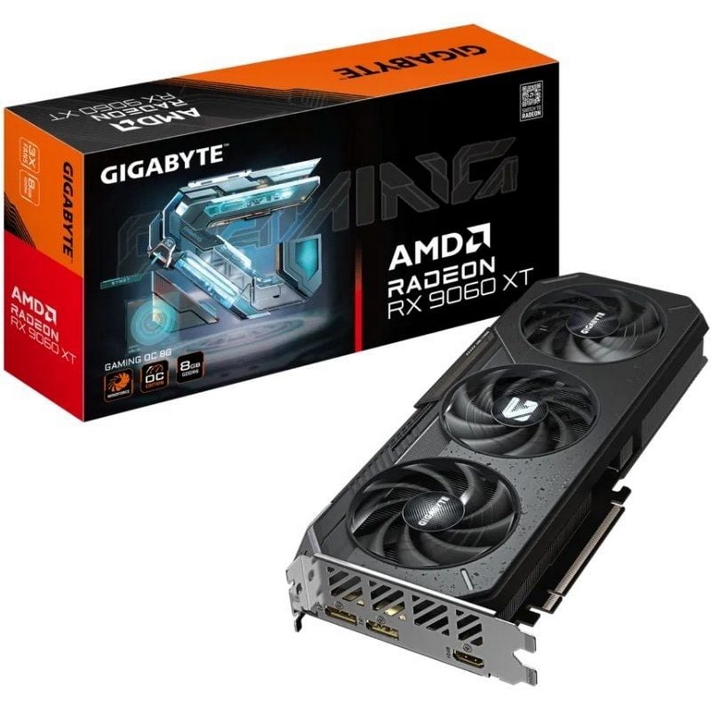 Tarjeta Gráfica Gigabyte Radeon RX 9060XT Gaming OC/ 8GB GDDR6