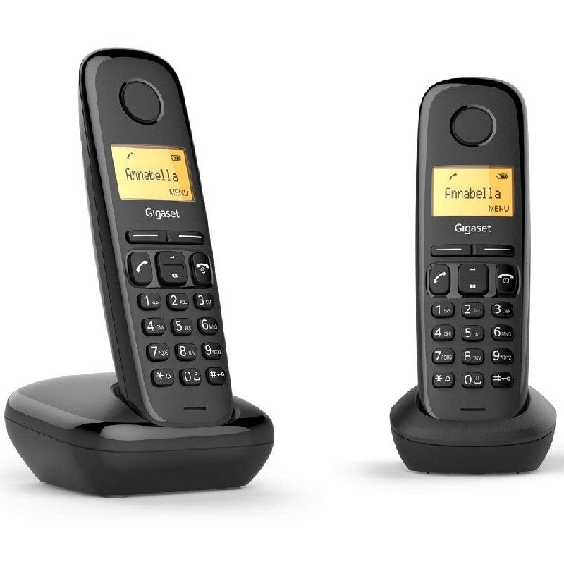 Teléfono Inalámbrico Gigaset A270/ Pack DUO/ Negro - Ítem
