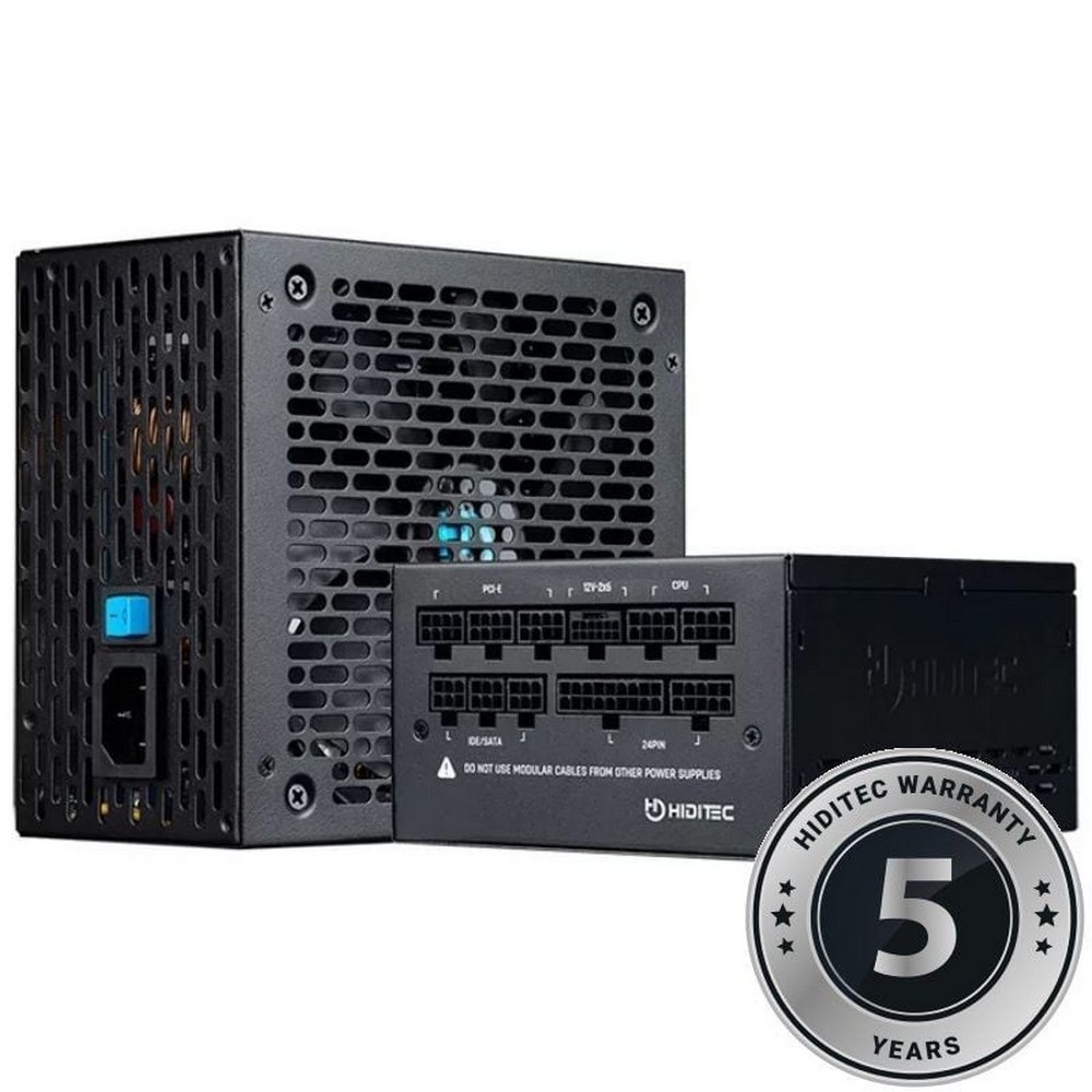 Fuente de Alimentación Hiditec GDX850 V3/ 850W/ Ventilador 14cm/ ATX 3.1/ PCIe 5.1/ 80 Plus Gold