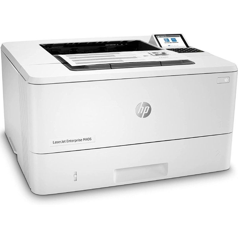 Impresora Láser Monocromo HP Laserjet Enterprise M406DN Dúplex/ Blanca - Ítem