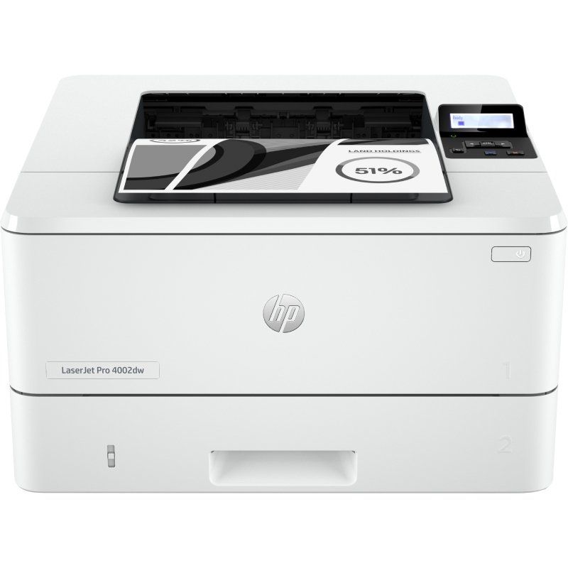Impresora Láser Monocromo HP Laserjet Pro 4002DW WiFi/ Dúplex/ Blanca - Ítem