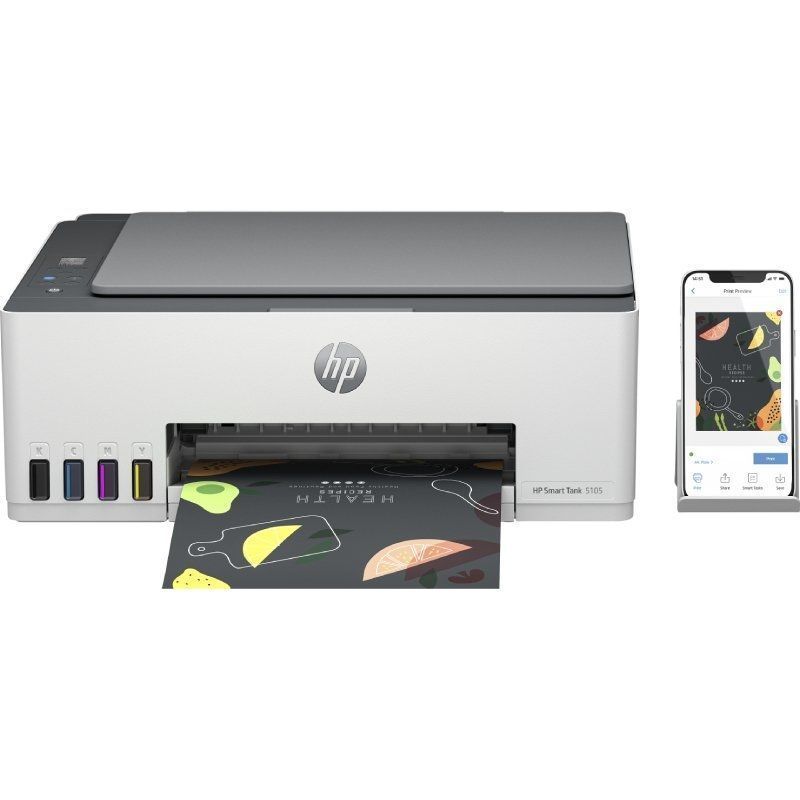 Multifunción Recargable HP Smart Tank 5105/ WiFi/ Blanca - Ítem