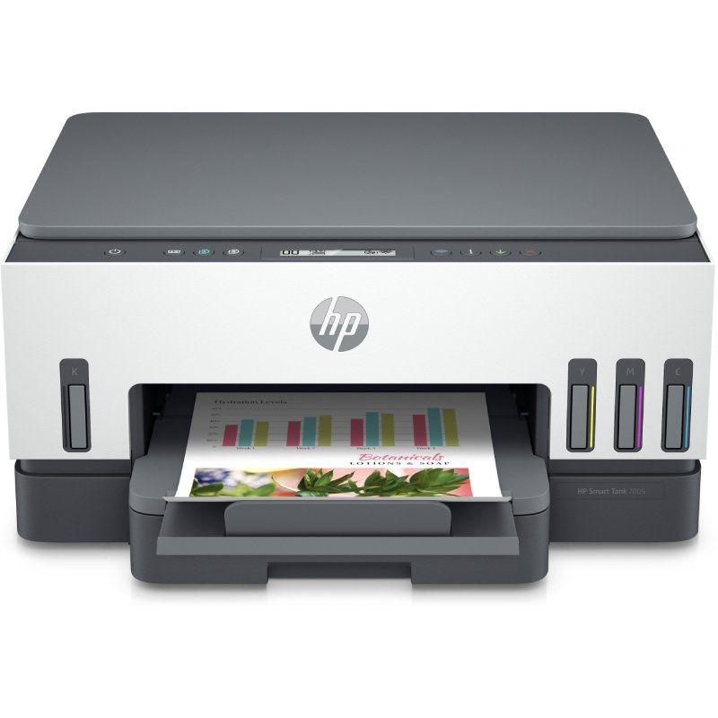 Multifunción Recargable HP Smart Tank 7005/ WiFi/ Dúplex/ Blanca - Ítem