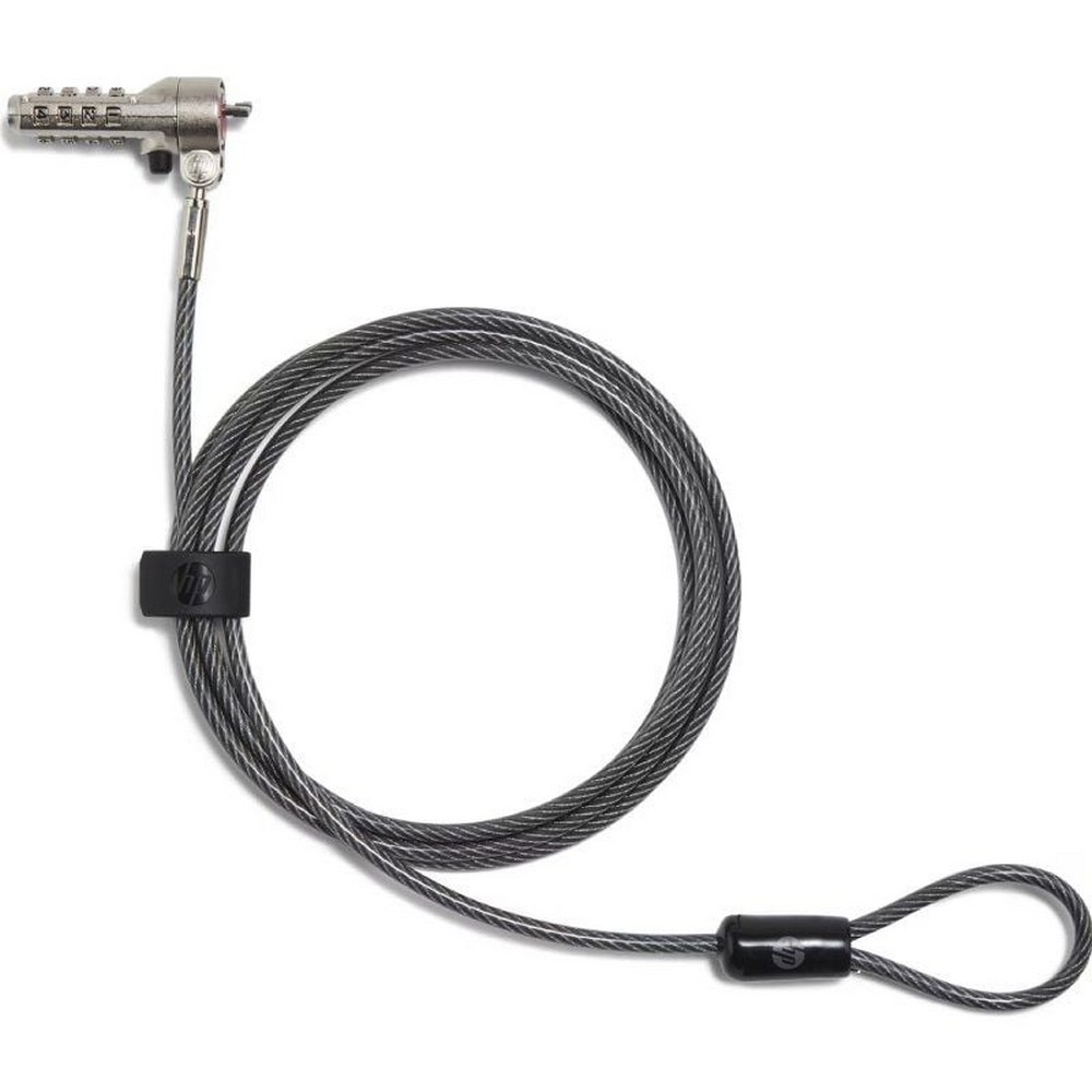 Cable de Seguridad para Portátiles HP 63B28AA/ 1.83m