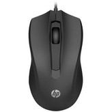 Ratón HP 105/ Hasta 1600 DPI/ Negro