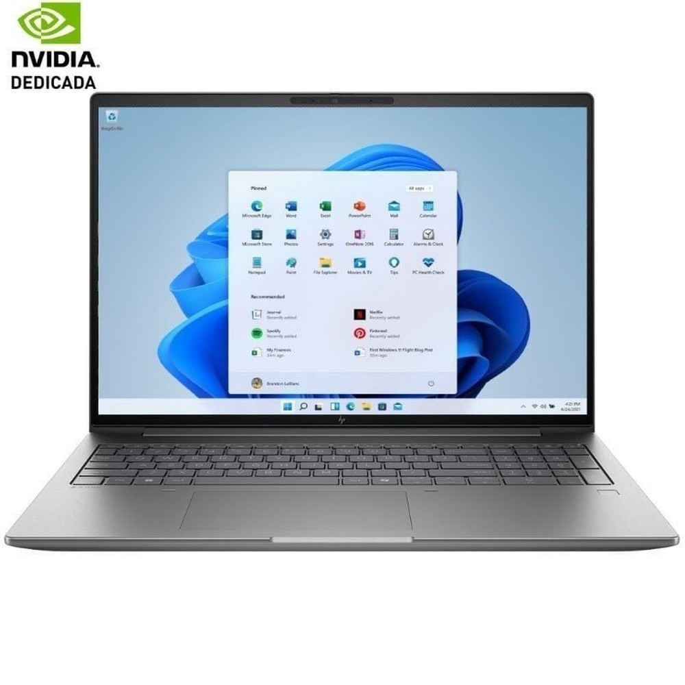 Portátil Workstation HP ZBook X G1i B72XCET Intel Core Ultra 7-255H/ 16GB/ 1TB SSD/ RTX Pro 1000 Blackwell/ 16' Táctil/ Win11 Pro