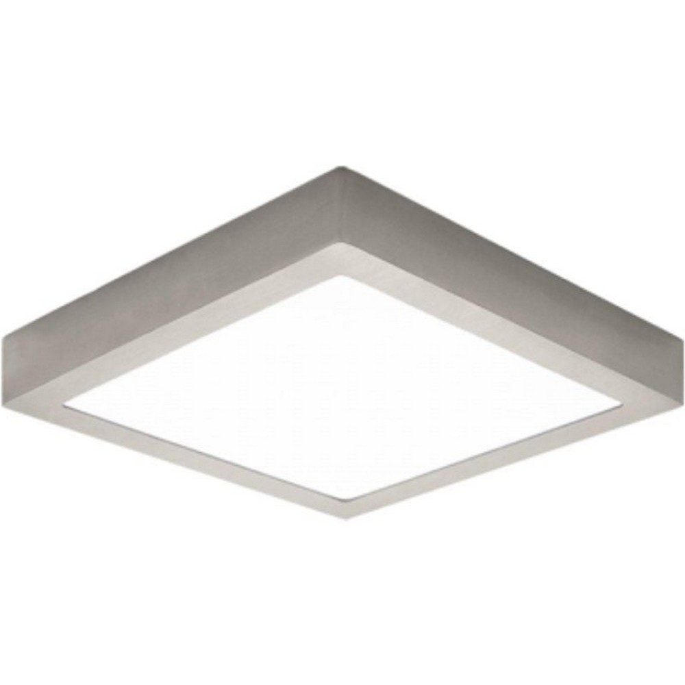 Downlight Iglux SUP-102418-NS/ Cuadrado/ Ø220x220x35mm/ Potencia 18W/ 1540 Lúmenes/ 3000ºK/ Níquel