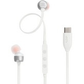 Auriculares Intrauditivos JBL Tune 310C/ con Micrófono/ Blancos