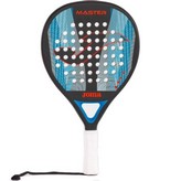 Pala de Pádel Joma Master/ Negro y Turquesa Flúor