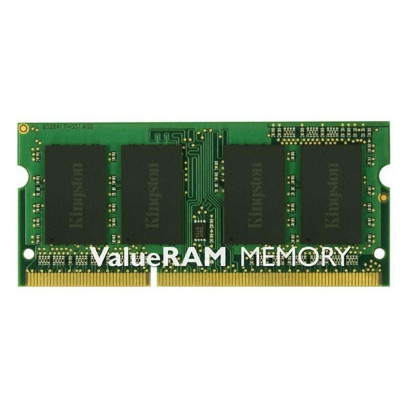 Memoria RAM Kingston ValueRAM 8GB/ DDR3/ 1600MHz/ 1.5V/ CL11/ SODIMM - Ítem