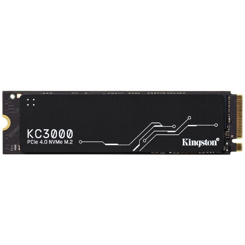 Disco SSD Kingston KC3000 512GB/ M.2 2280 PCIe 4.0/ con Disipador de Calor/ Full Capacity