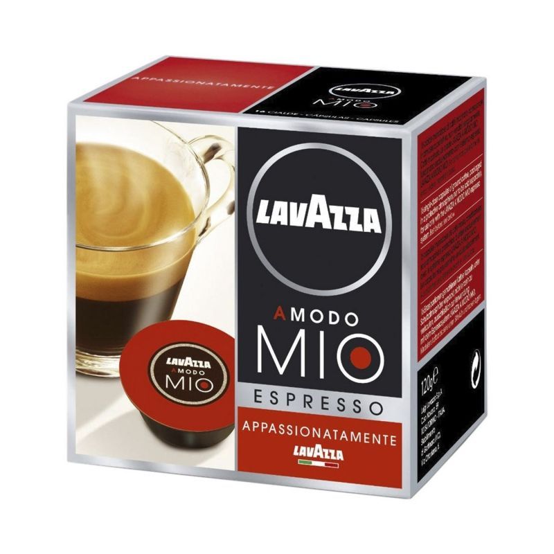 Cápsula Lavazza Appassionatamente para cafeteras A Modo Mio/ Caja de 16 - Ítem