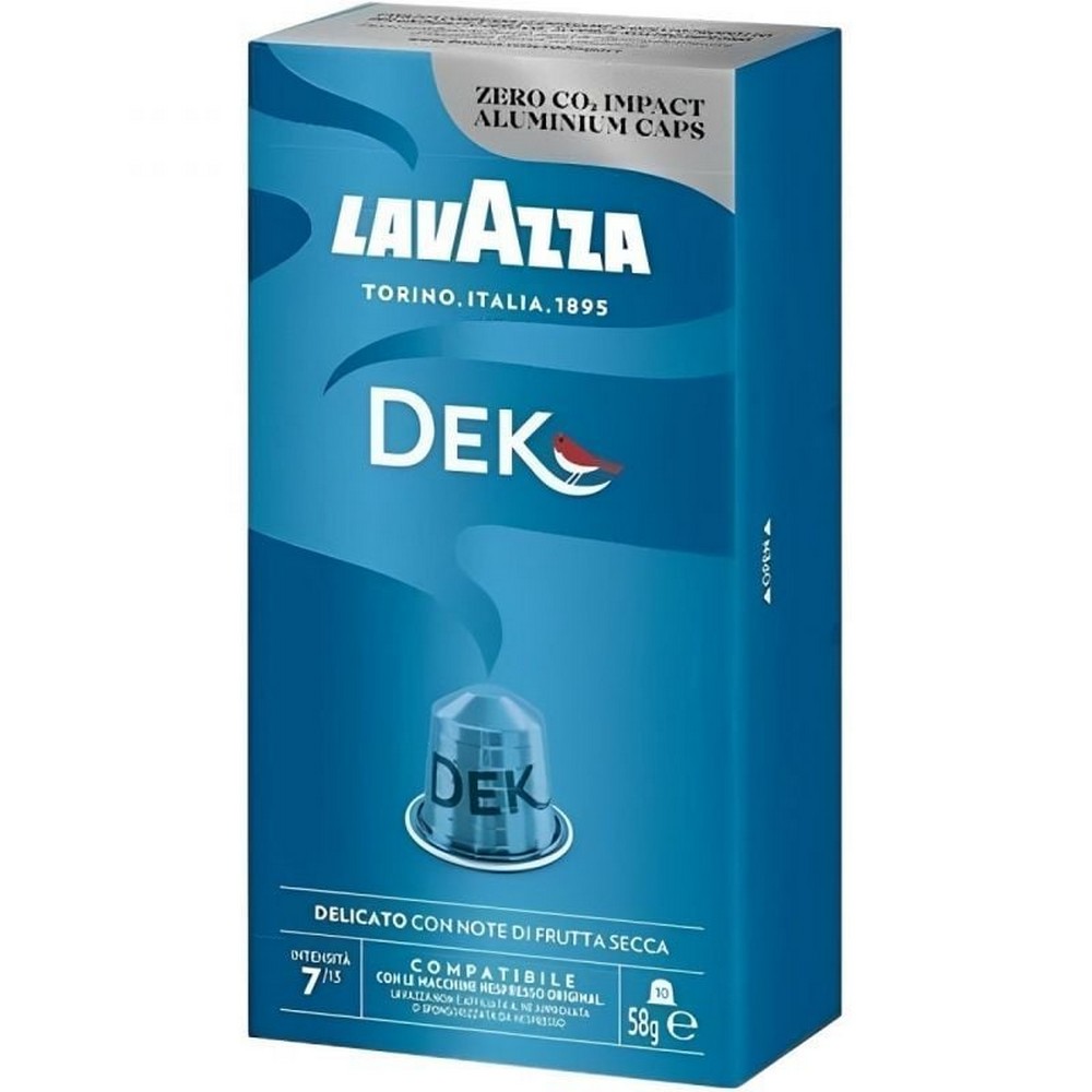 Cápsula Lavazza Espresso Decaf Descafeinado para cafeteras Nespresso/ Caja de 10